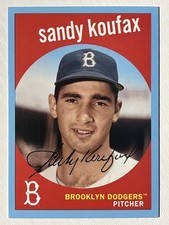 Top 10 Sandy Koufax Baseball Cards 29
