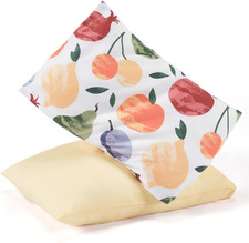 Toddler Pillowcases 13 x 18 Travel Pillow Case 2 Pack, Kids Pillowcases Machine