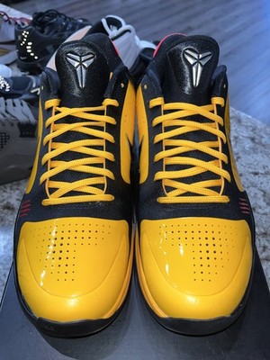 Size 11M/12.5W - Nike Kobe 5 Protro Bruce Lee CD4991-700 Pre-Owned