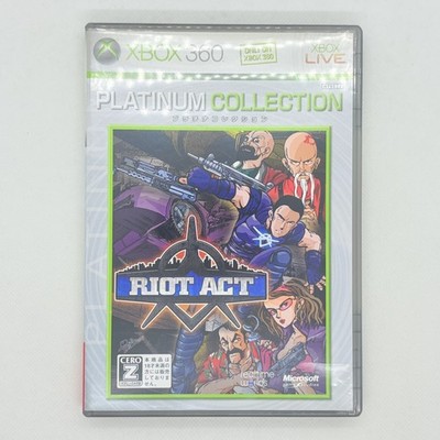 Riot Act Platinum Collection / Crackdown 2008 Microsoft Xbox 360 Japanese ver