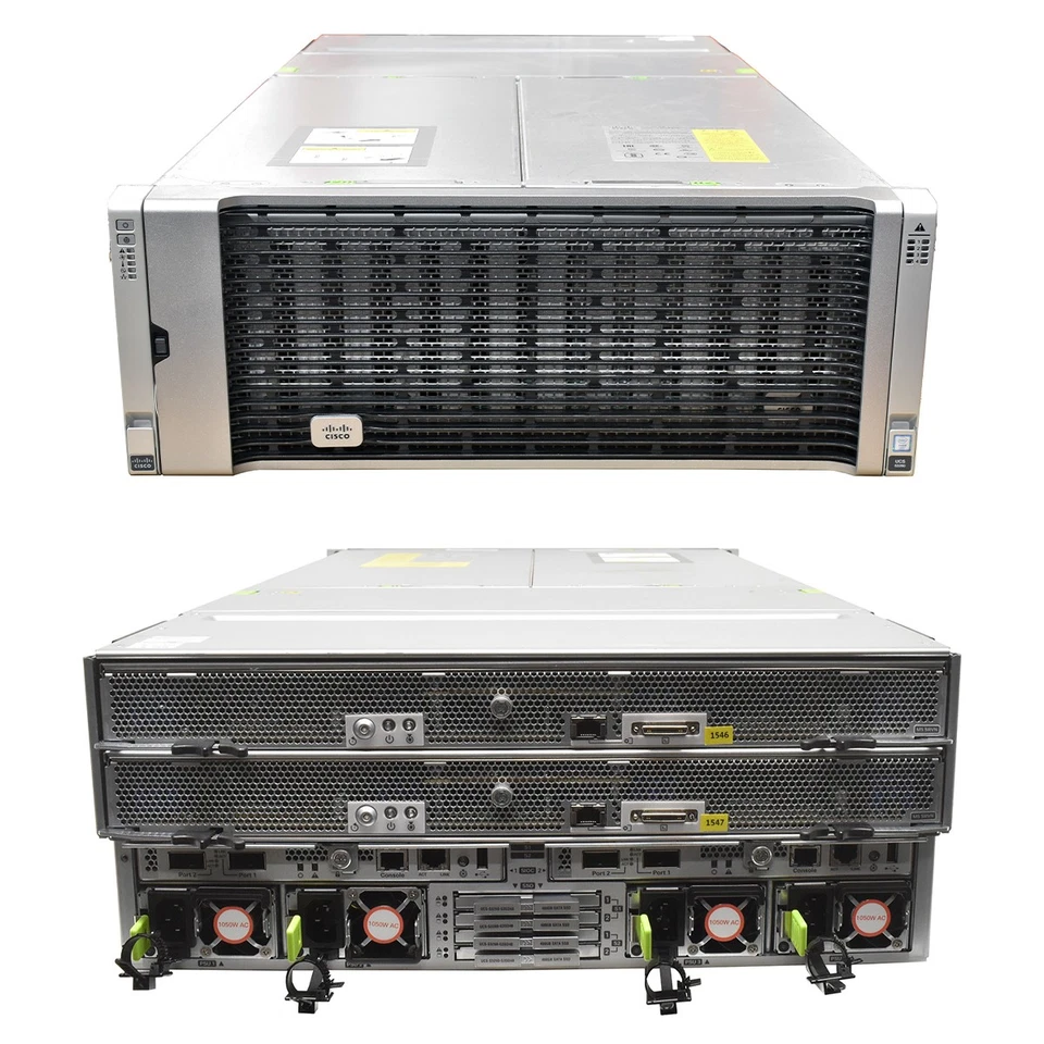CISCO UCS S3260 Storage Server 4x Gold 6152 1024GB PC4 4x 480 GB SSD 56x LFF 3,5 - Bild 3 von 3