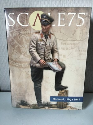 Scale75 Erwin Rommel, the desert fox, Libya 1941 - 75mm 1/24 - new sealed