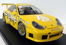 AUTOart Porsche 911 996 GT3R Cup 2000 1:18 Diecast Sport Car Yellow