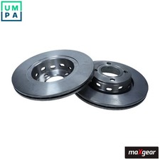 2x BRAKE DISC 19-1007 FOR AUDI ADW/ACE/ABK/ABT/AAD 2.0L ADR 1.8L 1Z/AHU 1.9L 80