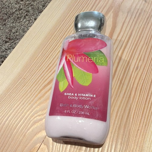 Bath & Body Works Plumeria Body Lotion 8 oz New Unopened Retired Vintage