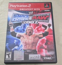 WWE Smackdown vs. Raw 2007 [Greatest Hits] (Sony PlayStation 2 PS2, 2006)