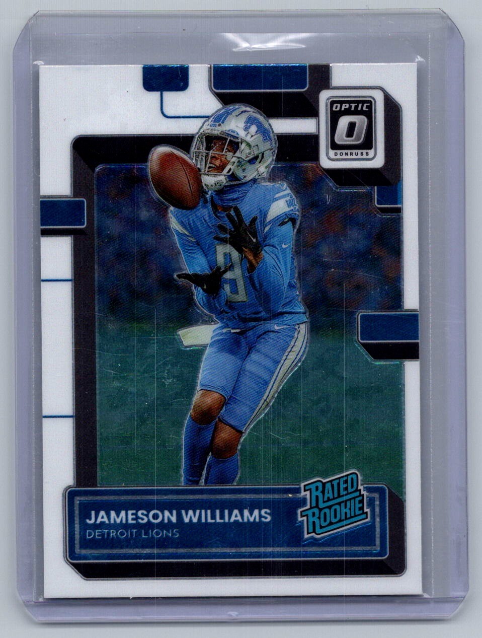 2022 Donruss Optic #208 Jameson Williams Holo