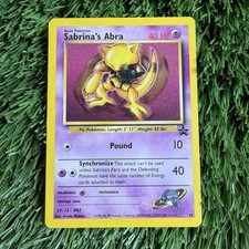 Sabrina's Abra 19/53 WoTC Black Star Promo Regular LP