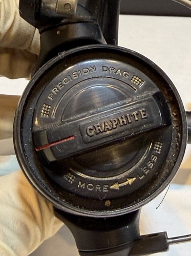 Vintage Silstar FT33 Grahite Spinning Fishing Reel Works Great - 第 9/9 張圖片