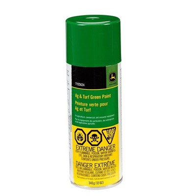 John Deere TY25624 Ag and Turf Green Spray Paint, (12 Oz) Aerosol