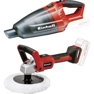 Einhell Power X-Change TE-VC 18 Li + CE-CP 18/180 Akku-Handstaubsauger inkl.