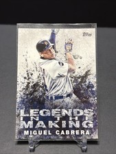 2018 Topps - Legends in the Making Series 1 Miguel Cabrera #LTM-MC