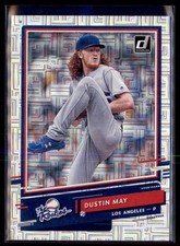 2020 Panini Donruss The Rookies Vector Dustin May Los Angeles R-3 Rookie Card