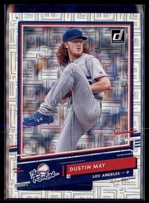 2020 Panini Donruss The Rookies Vector Dustin May Los Angeles R-3 Rookie Card