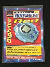 Digivice Digivolve Red ST-59 1st Edition Digimon Card