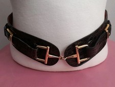 CELINE PARIS GÜRTEL 70 CM  BRAUN