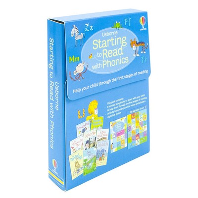 Usborne Starting to Read With Phonics 8 Books Collection Box Set With  | Usborne
