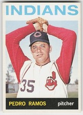 1964 Topps #562 Pedro Ramos BASEBALL Cleveland Indians