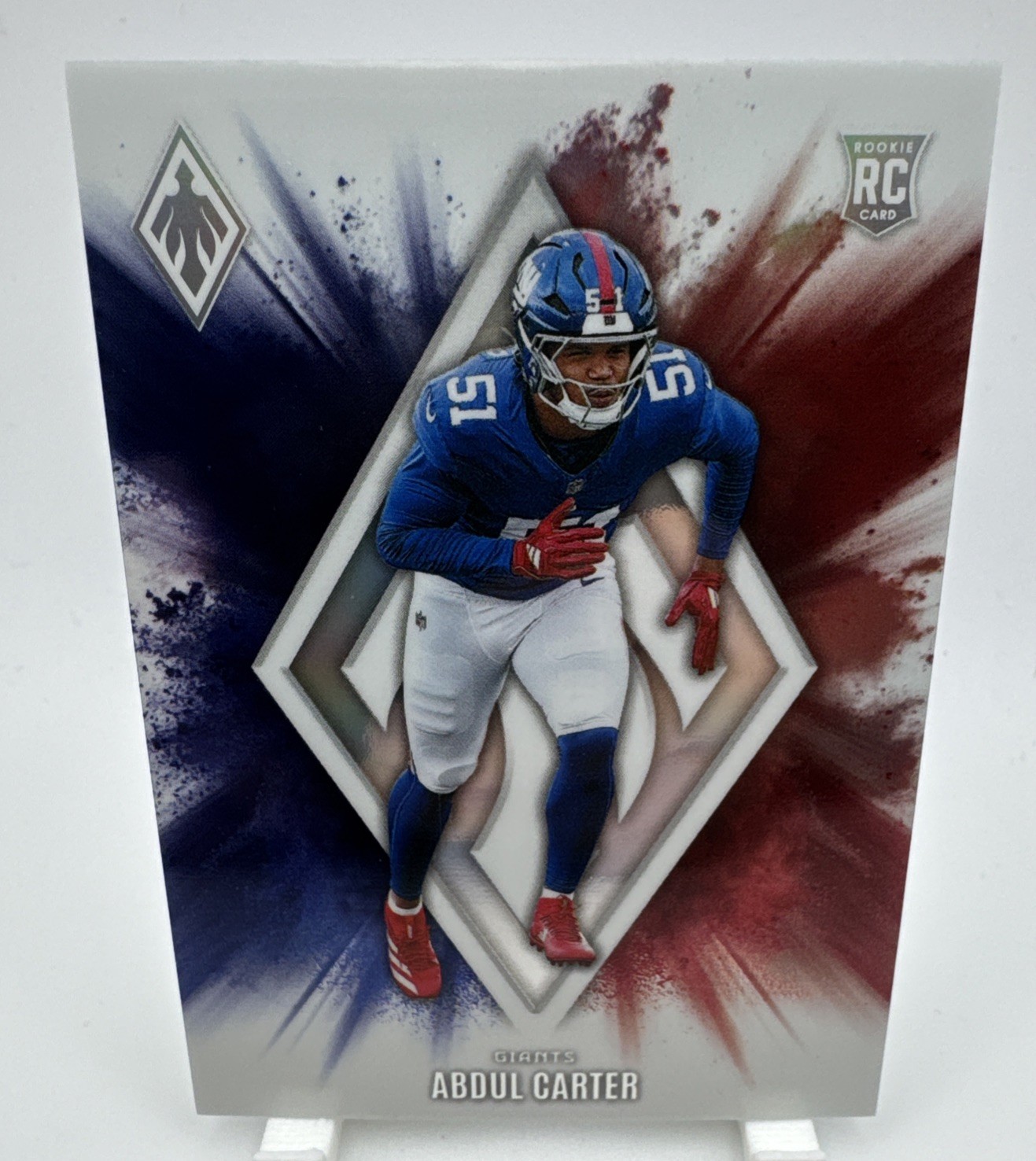 2025 Panini Phoenix Color Blast Rookie Abdul Carter #6 New York Giants