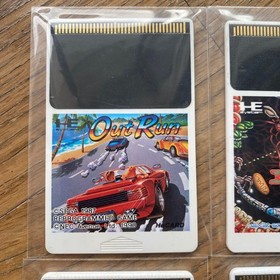 PC Engine HU Card 4-Card Set [Out Run and others]