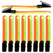 12 Pcs Fluoreszenzbandclip Reisen Radfahren Reflektierende Ausr&uuml;stung