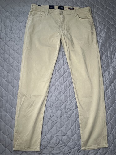 34 Heritage Pants Men 42x34 Chinos Tan Courage Twill Mid Rise Straight - Picture 3 of 7