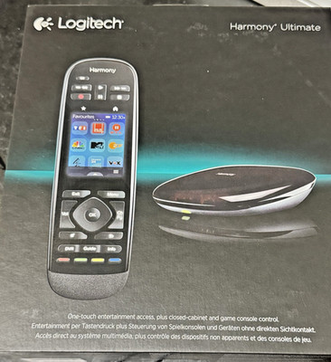 Logitech Harmony Ultimate, Harmony Hub, Farbdisplay, Rarität, Neu+OVP versiegelt