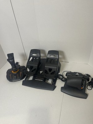 Thrustmaster Flight Pack T.16000M FCS Joystick, Rudder Pedals, Throttle TWCS