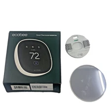 ecobee Smart Thermostat Essential -  Wi-Fi Thermostat - Works with Siri, Alexa