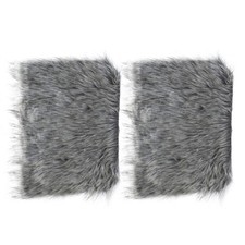 2 Pcs Fluffy Leg Warmers Viking Costume Accessories Faux Cuffs