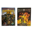 Dungeonquest Board Game 1987 Talisman Workshop Vintage RPG + Expansion Set