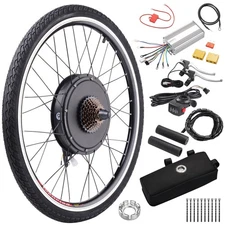 Yescom Electric Bicycle Motor Kit 26" Rear Wheel 48V 1500W E-bike Conversion Kit