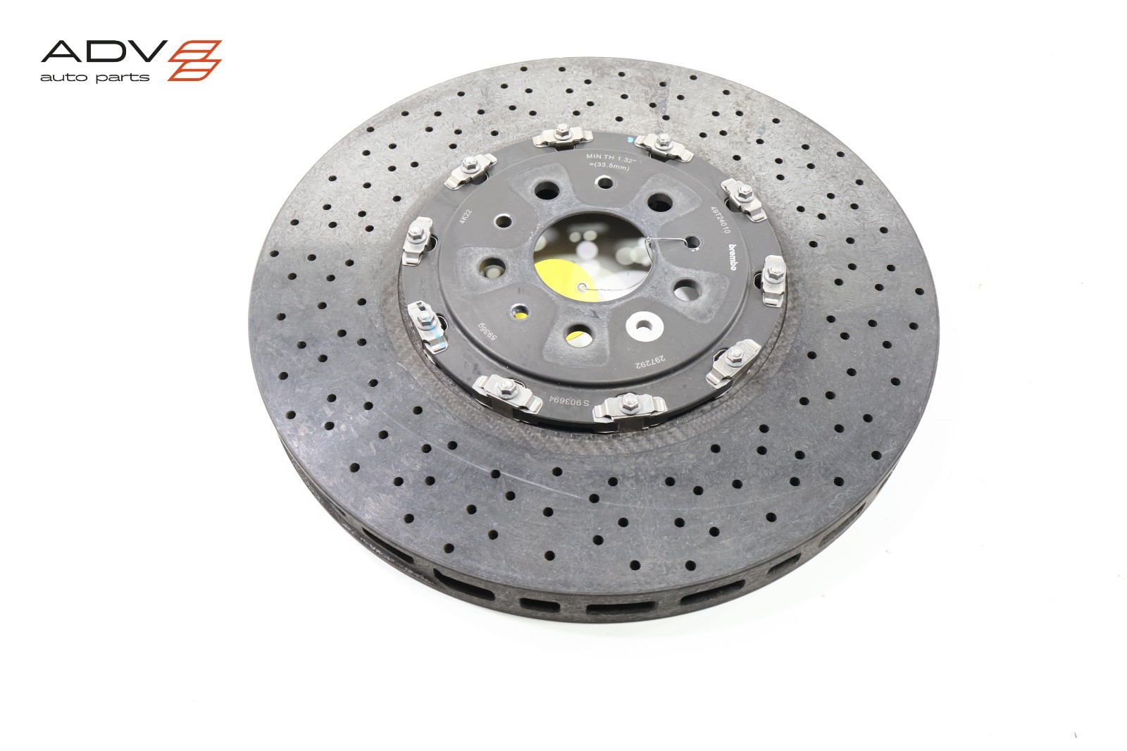 2015-18 FERRARI CALIFORNIA T FRONT LEFT & RIGHT WHEEL BRAKE DISC ROTOR OEM -SET-