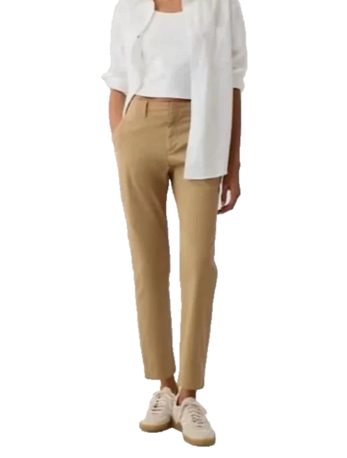 Gap Women’s Slim Ankle Pant Cotton Tan Size 8