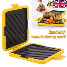 Toasted Sandwich Maker Machine Microwavable Waffle Maker Microwave Oven Toastie