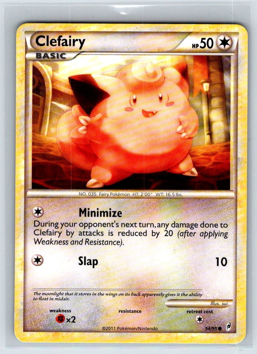 Clefairy 54/95 Call of Legends Regular NM
