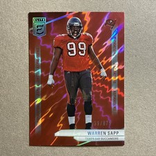 2024 Panini Donruss Elite - Warren Sapp #83 Aspirations Shimmer /875