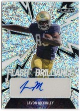 2021 Leaf Flash Flash of Brilliance Auto Javon McKinley #FB-JMK