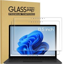 Tempered Glass Screen Protector 2 Pack for Microsoft Surface Laptop 6/5/4/3 13.5