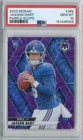 2025 Panini Mosaic Jaxson Dart PURPLE SCOPE PRIZM Rookie RC #362 PSA 10 GIANTS