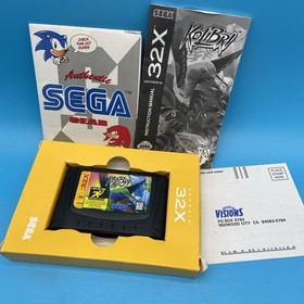 Kolibri Sega 32X Authentic - Tested & Working - w/ Manual, Tray, & Rare Inserts