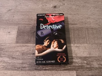 Detective 1985 VHS Nathalie Baye, Claude Brasseur Film By Jean-Luc Godard French