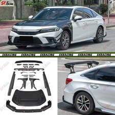 Front Rear Lip Hood Spoiler Wing Bodykits Fits Honda Civic 11th 22 Carbon Fiber Front Rear Lip Hood Spoiler Wing Bodykits Fits Honda Civic 11th 22 Carbon Fiber