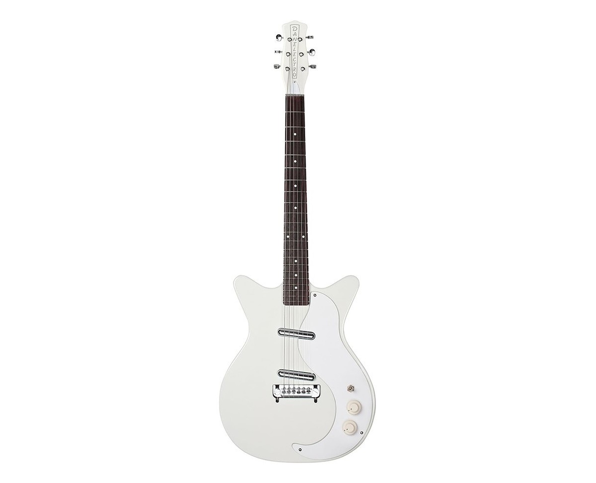 Danelectro 59' MOD New Old Stock+ Electric Guitar - White