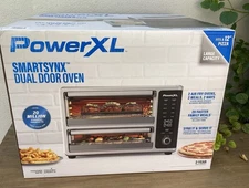 SmartSynx Dual Door Oven, 8 Quick-Touch Cooking Presets including Air Fryer NEW