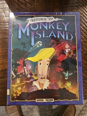 Return To Monkey Island Collector's Edition Ps5 Brand NEW LRG