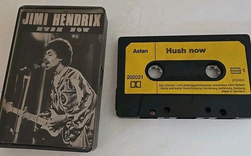 Jimi Hendrix Hush Now Astan Records 1981 German Import Cassette Tape Vintage - Picture 2 of 7