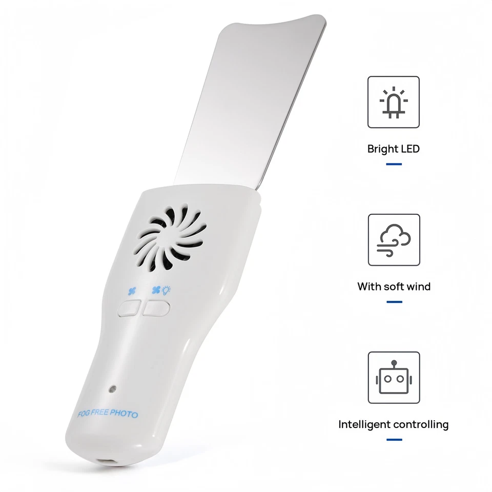 Espejo dental oclusal sin niebla LED sistema fotográfico intraoral reflector 4*espejo Foto 3 de 4
