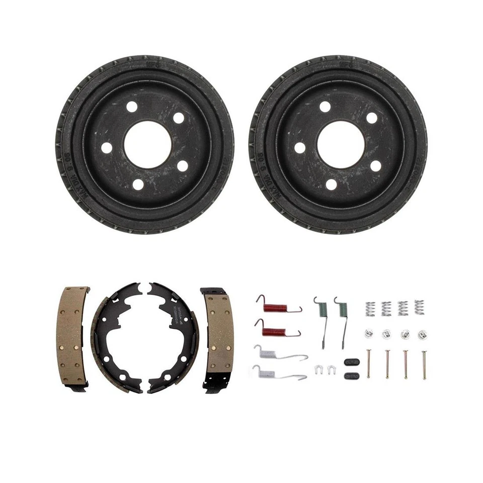 Rear Drums Brake Shoes & Hardware Spring Kit for Ford Bronco II 1986-1990 - Image 2 of 2