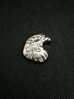 Rare 1 Oz American Eagle Head Hand Poured .999 Fine Silver Art Bar 1 Troy Ounce